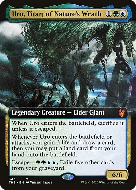 Uro, Titan of Nature's Wrath Theros Beyond Death Bordless